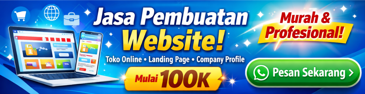 Jasa Pembuatan Website Murah & Profesional